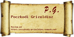 Poczkodi Grizeldisz névjegykártya